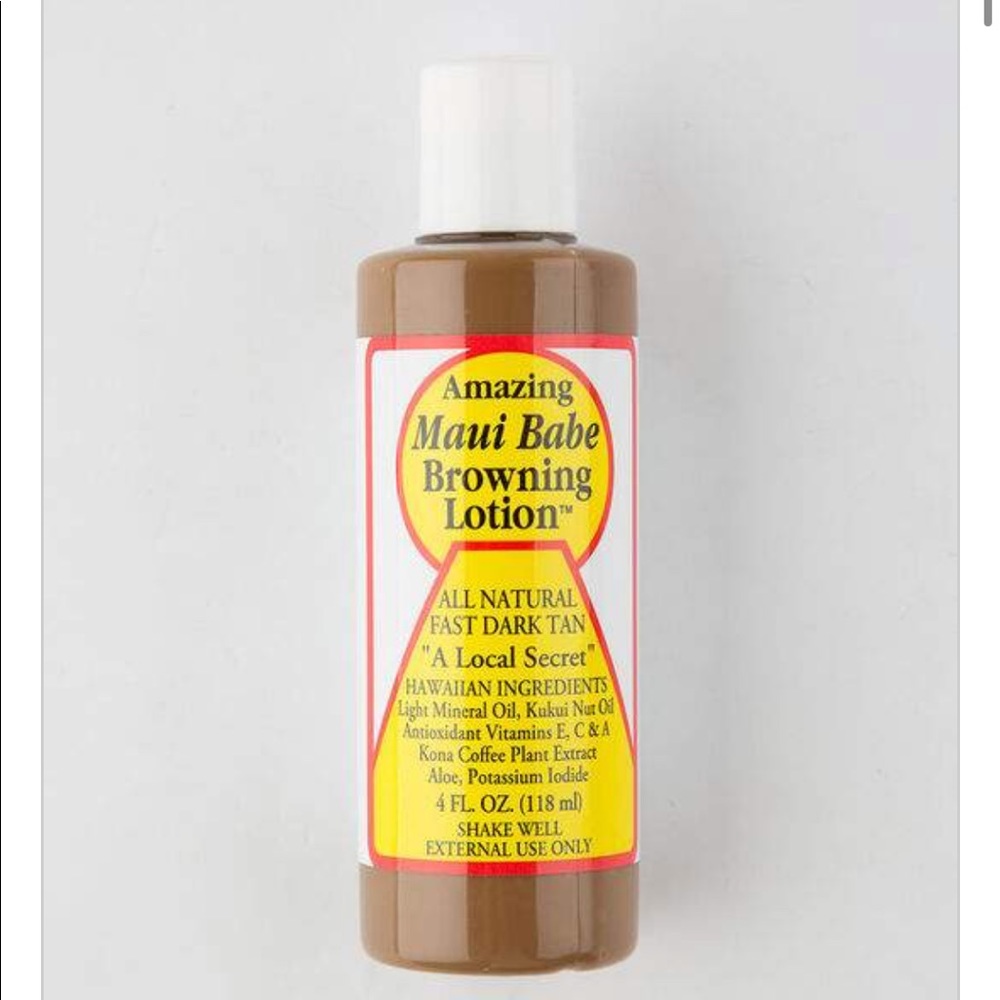 Maui Babe browning lotion